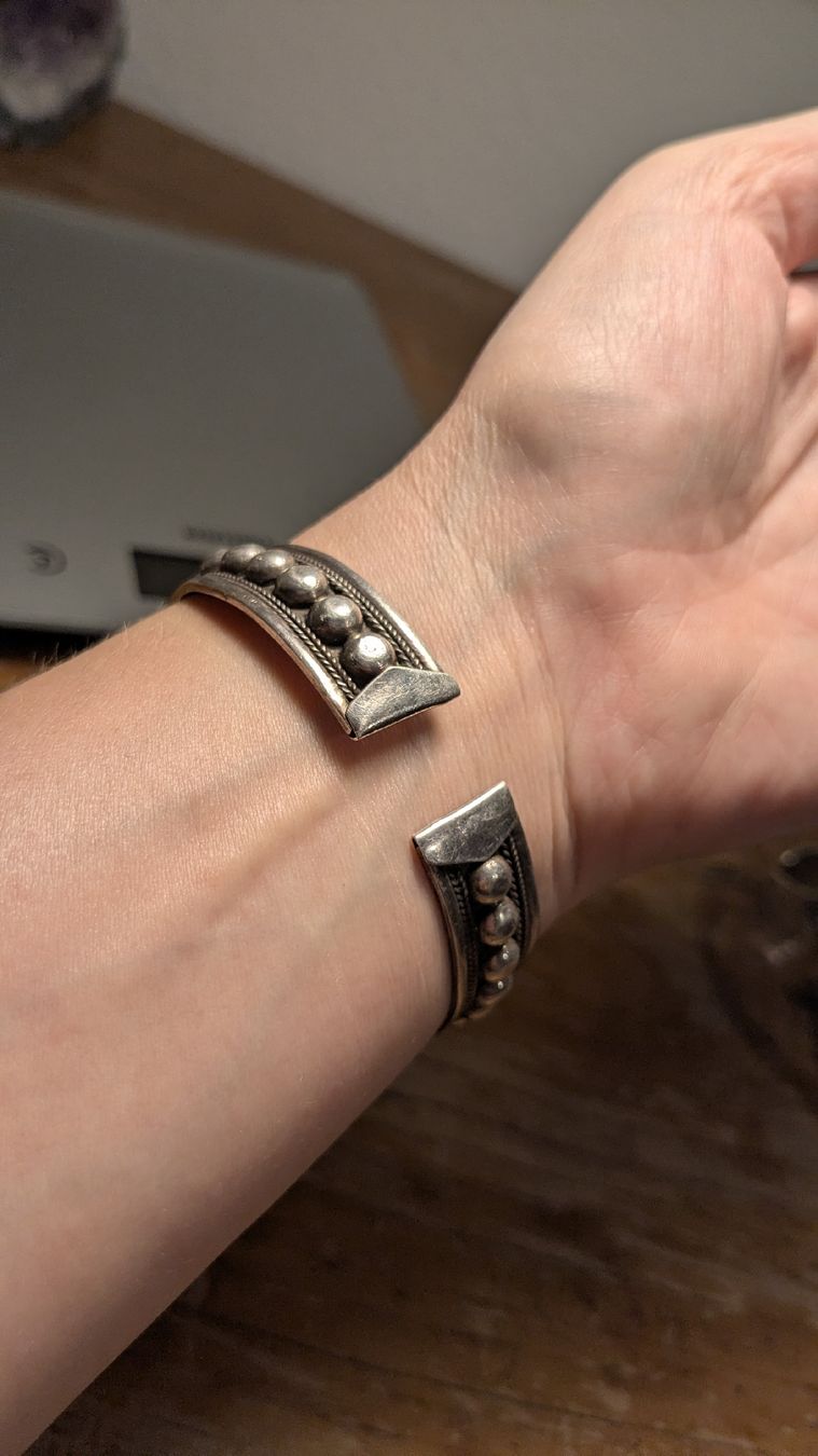 Bracciali & Braccialetti: Kugel-Armspange (Perlen-Cuff)  – Usato da Basel venduto da cla_qrg5 1