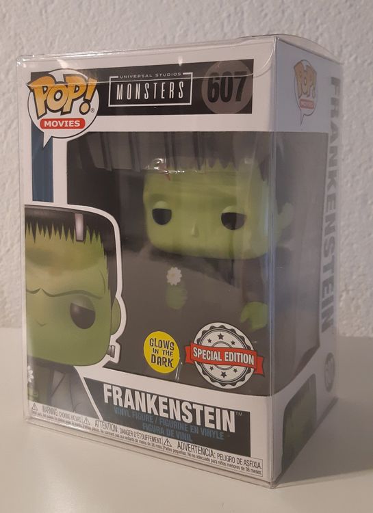 Funko Pop! Mostri Universali: Frankenstein Con Fiore (607), Edizione Standard, Figura In Vinile Da Collezione 10cm