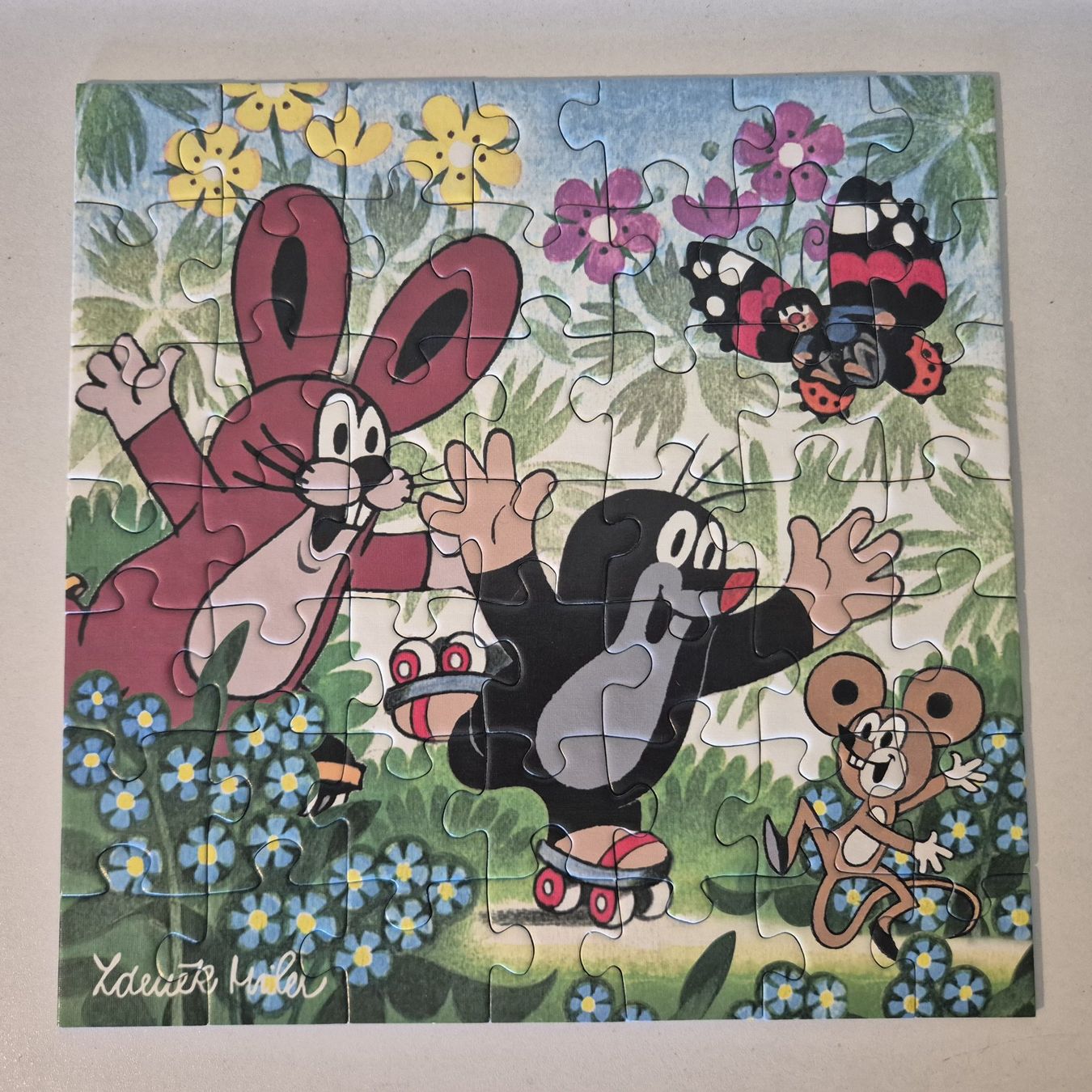 Ravensburger Puzzle: Maulwurf / Grabowski   3 x 49  Puzzle – Usato da Niederweningen venduto da Obson 3