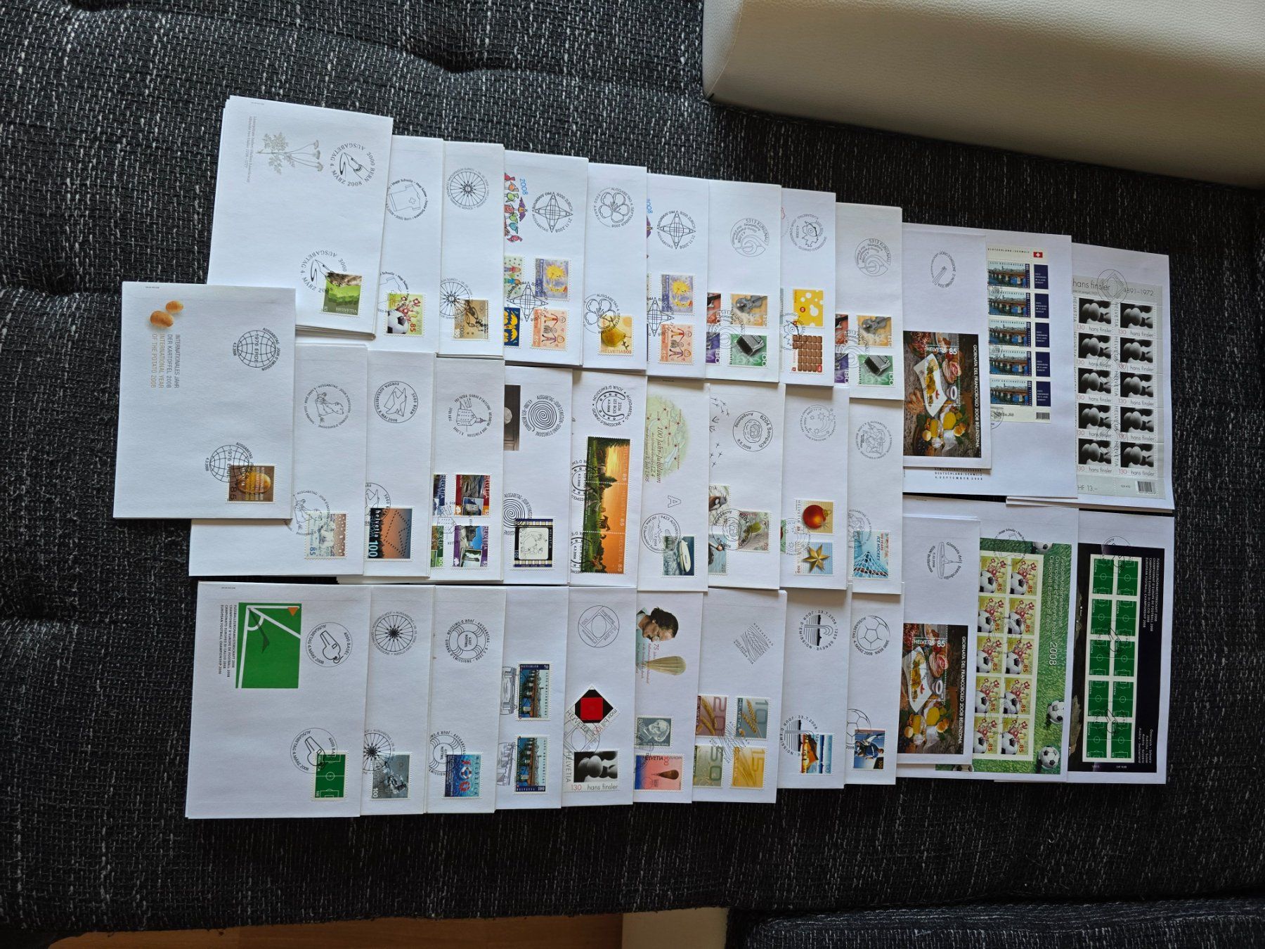 Tutti i francobolli: Briefumschläge mit Schweizer Marken 614 FDC – Nuovo (secondo la descrizione) da Niederurnen venduto da Jens6 8