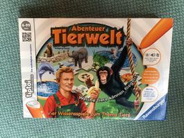 Tiptoi Spiel: Abenteuer Tierwelt - Komplett wie neu!