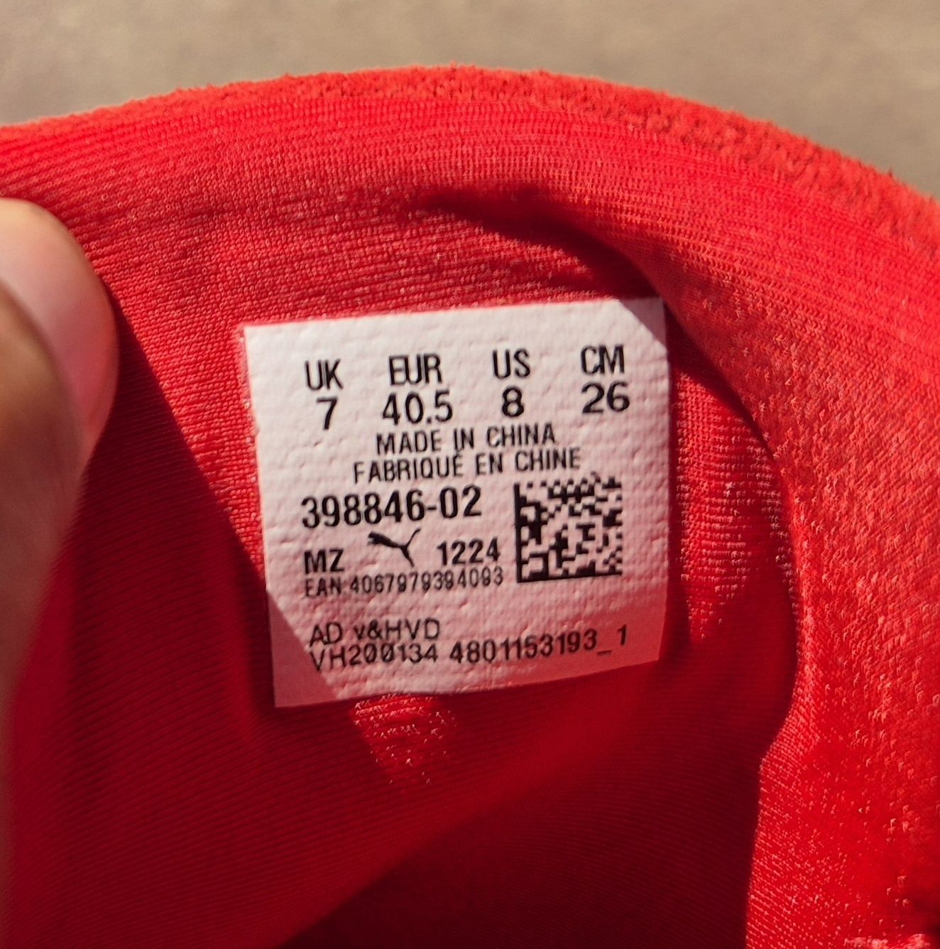 Scarpe da uomo: Puma Schuhe Rot Grösse 40.5 neuwertig – Nuovo (secondo la descrizione) da Domat/Ems venduto da ver_7q9b 1