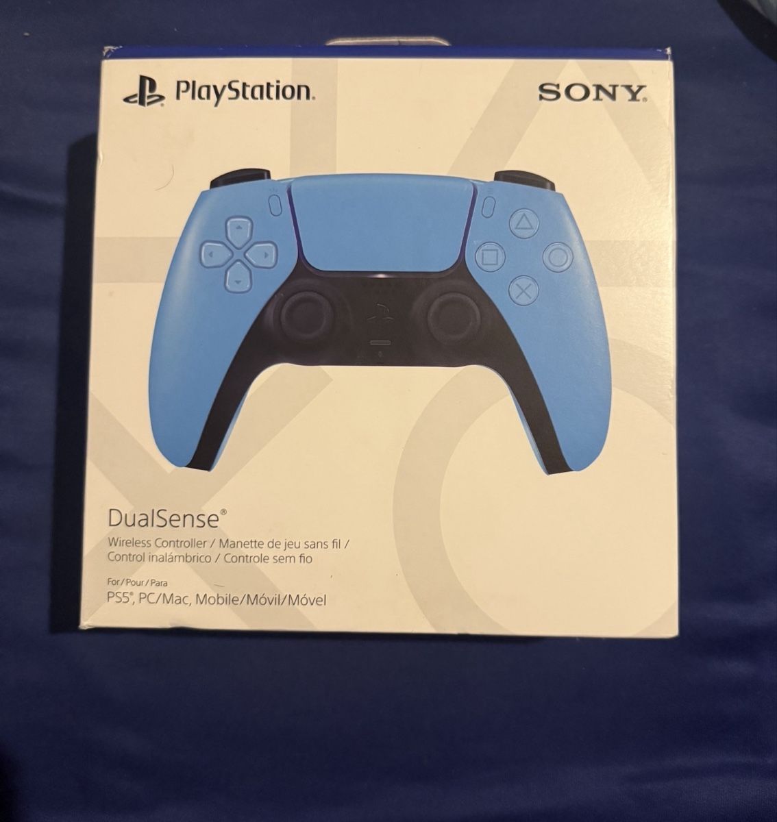 Sony Controller: Sony PS5 DualSense Controller Starlight Blue Neu & OVP – Neu und originalverpackt aus Baar von HuskyKojote