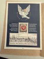 Briefmarkenblock Basler Taube 1995 Helvetia ungestempelt
