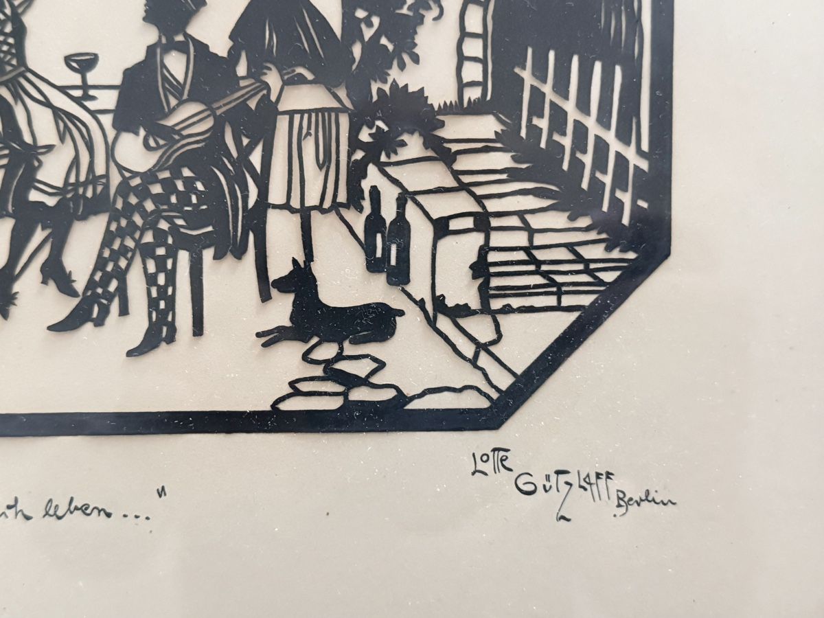 Dipinti: Scherenschnitt - Lotte Gützlaff Berlin um 1920  – Usato da Solothurn venduto da NUVICO 4