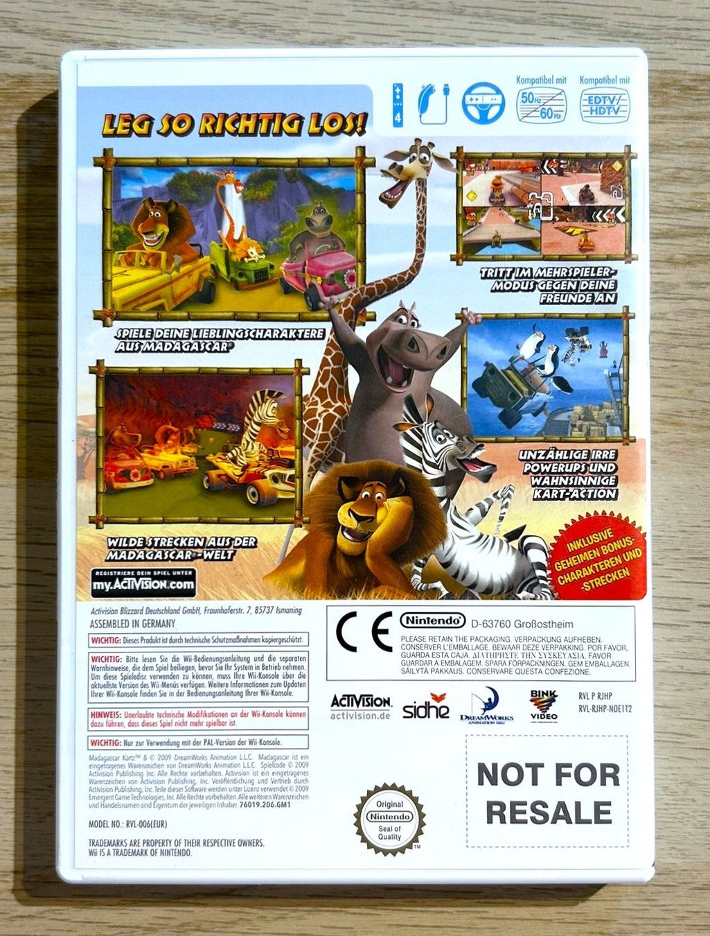 Nintendo Giochi: Madagascar Kartz Nintendo Wii – Usato da St. Gallen venduto da Alpine.Arcade 1