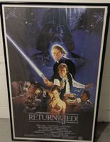 Star Wars Return of the Jedi Movie Poster Framed