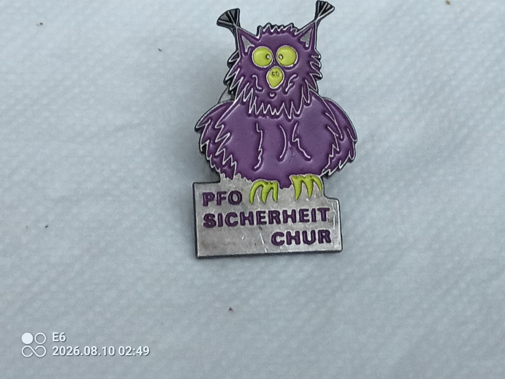 Placchette & Badge: Pin  PFO Chur – Usato da Zürich venduto da Mitzi6