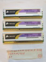 Lot de Ram Corsair / DDR3 / 1333 / 2Gram