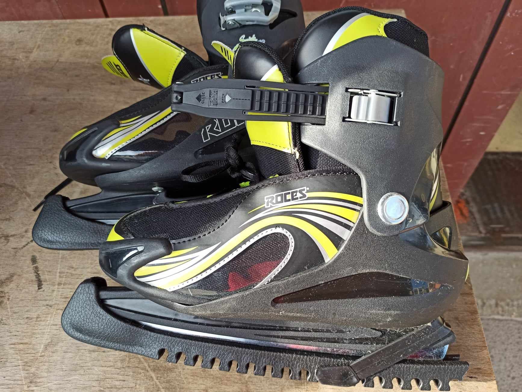 Pattini da ghiaccio: Patin à glace Roces 36-40 – Usato da La Chaux-de-Fonds venduto da Emmaus2300CDF