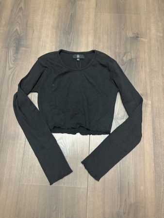 Damen Langarmshirt schwarz Grösse 34 guter Zustand