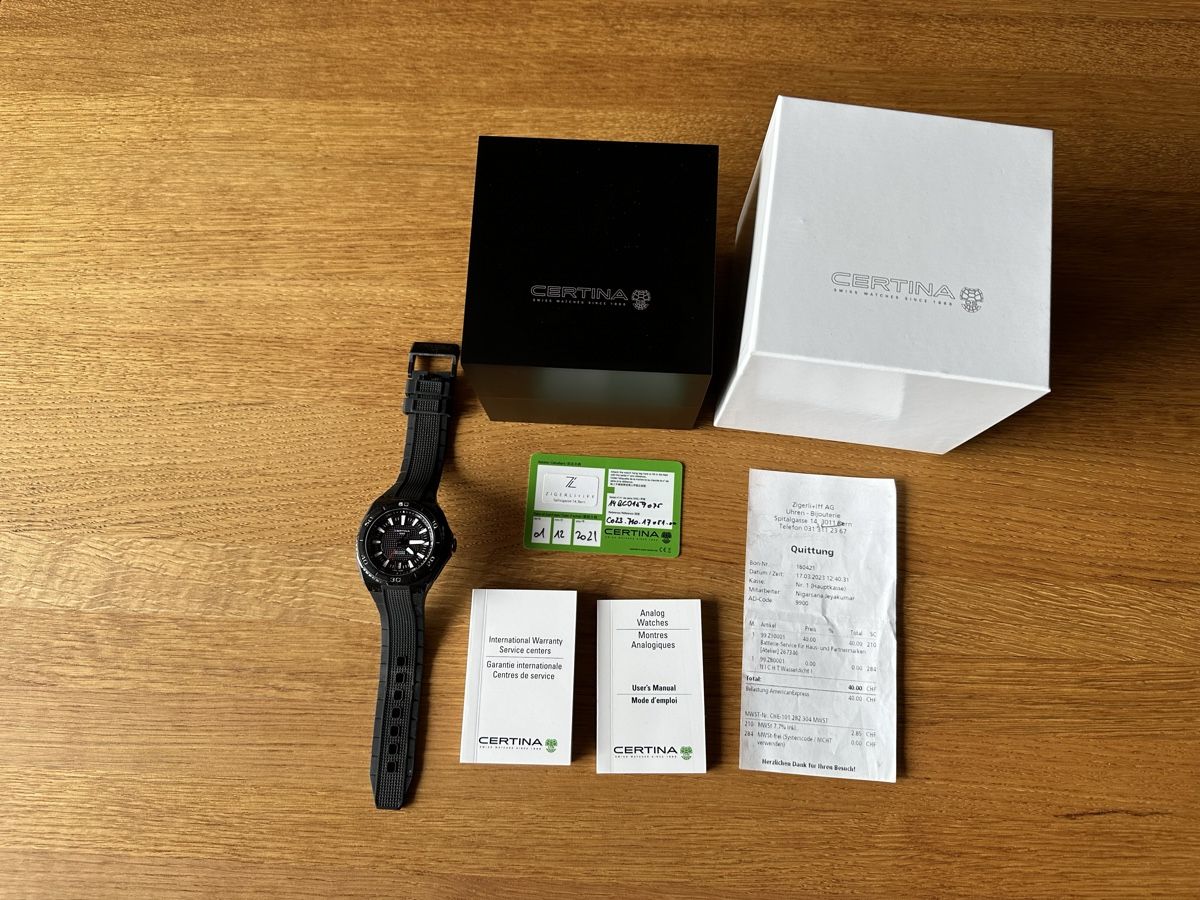 Certina Orologi: Certina DS EAGLE Precidrive, 44 mm, Stahl – Usato da Münsingen venduto da Sternsaphir64