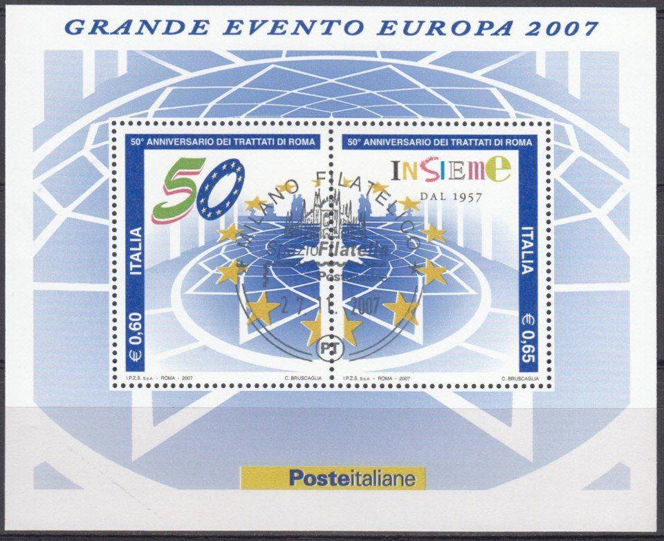 Tutti i francobolli: Italien 2007 mit ET – Usato da Bürglen TG venduto da StampGraf 3