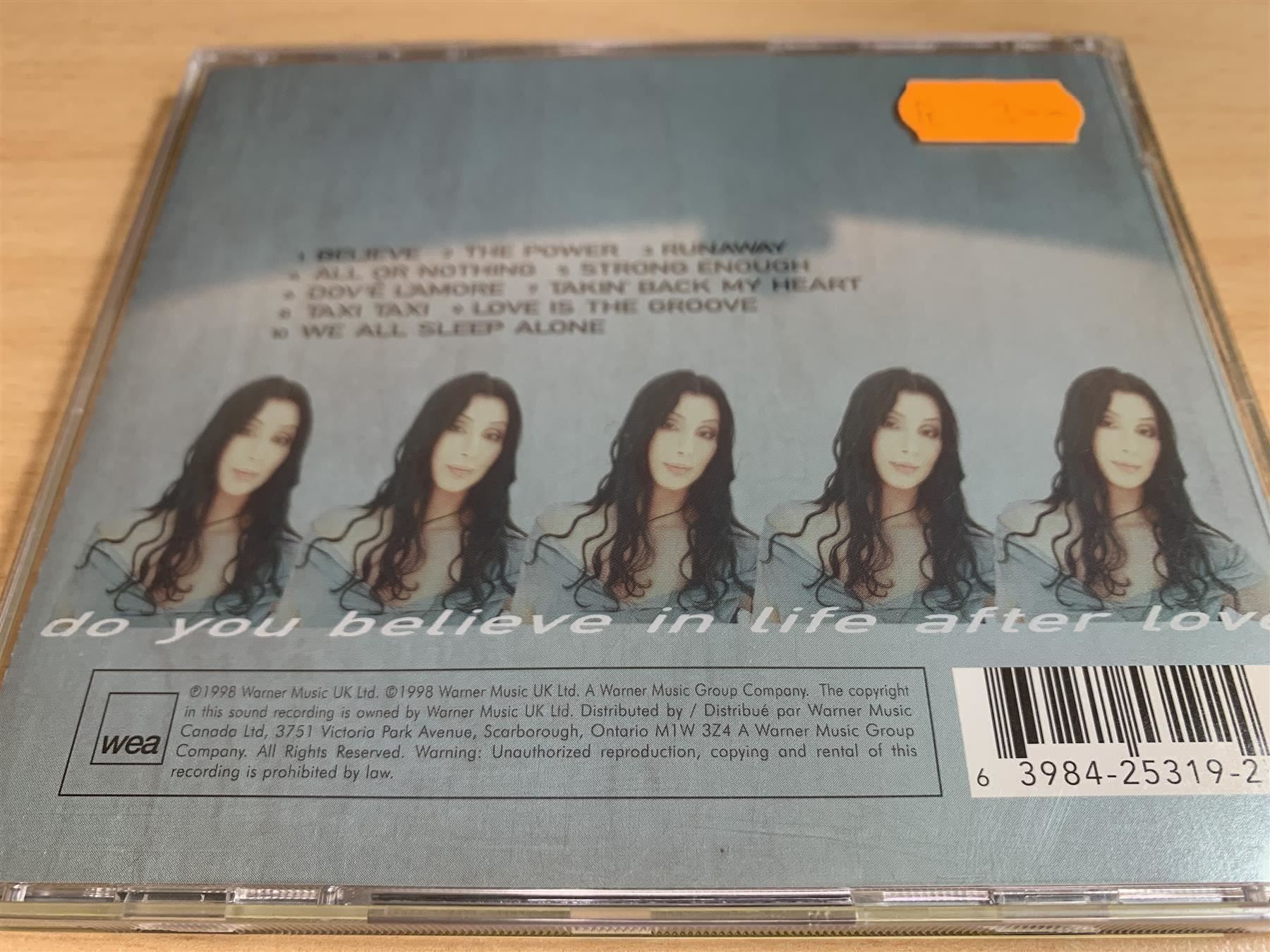 CDs: Cher – Believe – Gebraucht aus Rikon im Tösstal von Alpenmutz 1