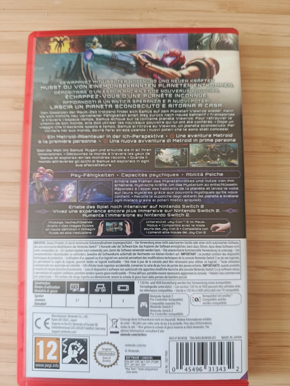Nintendo Giochi: Metroid Prime 4 Beyond – Usato da Yverdon-les-Bains venduto da HugoLa 2