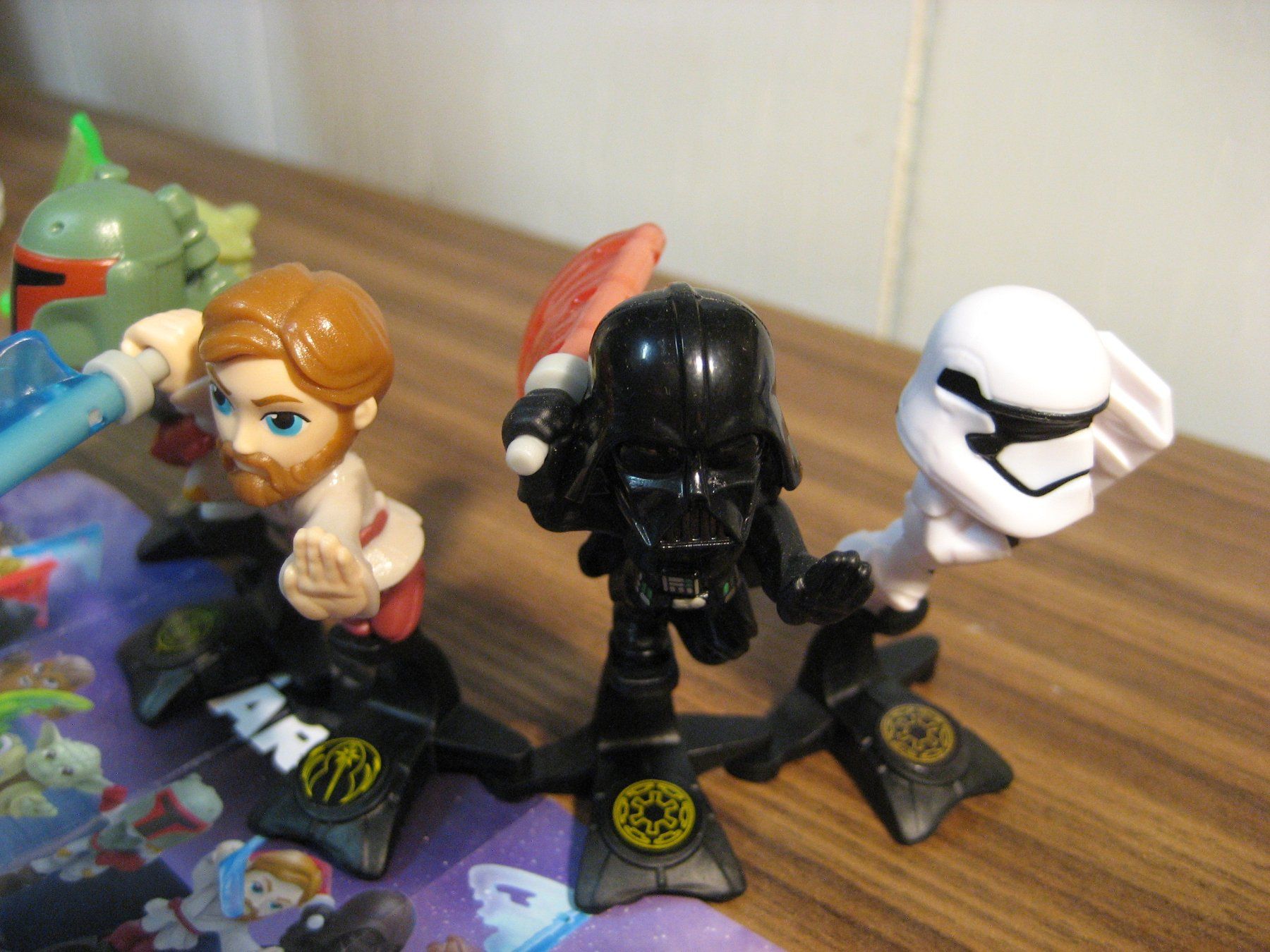 Star Wars Statuette: 5 Star Wars Figuren aus dem Ü-Ei – Usato da Bottighofen venduto da Spiderman61 2