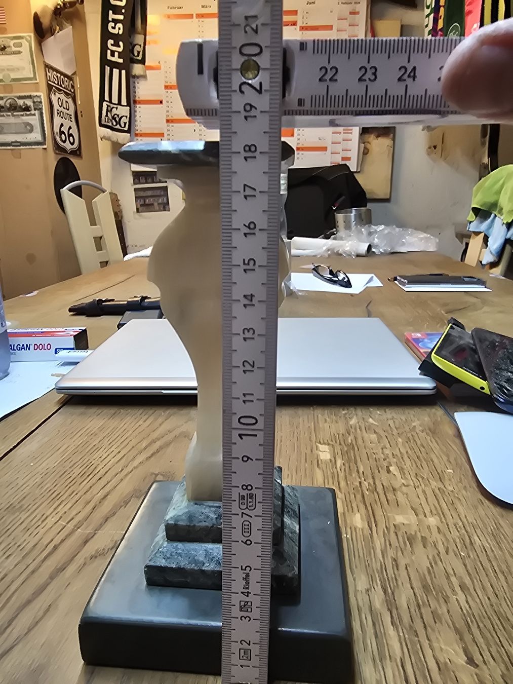 Tutte le decorazioni: Antike Marmor Säule, vintage (DR) – Usato da Rorschach venduto da TimelessTrading 2