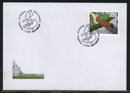 2018, FDC, Sondermarke Schweizer Berghilfe (Nr. 1662)