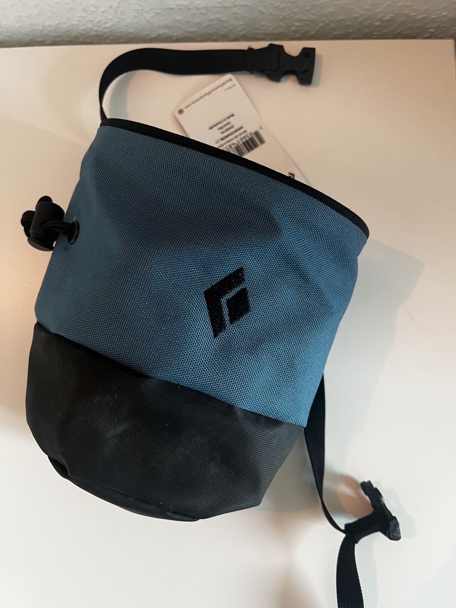 Black Diamond Borse: Black Diamond Zip Chalk Bag, Astral Blue! – Nuovo e nell'imballaggio originale da Bern venduto da fla_yj25