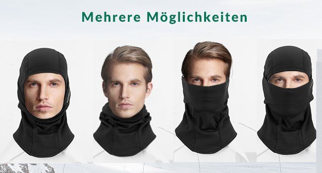 Passmontagna & Scaldacolli: Polar Motorrad-Sturmhaube – Nuovo e nell'imballaggio originale da Châtelaine venduto da topshop.switzerland 1