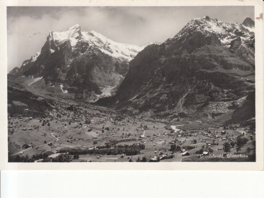 Ansichtskarten: Grindelwald 1934 – Gebraucht aus Bürglen TG von StampGraf