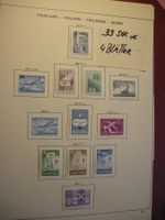 FINNLAND AB 1945 SIEHE SCAN POSTFRISCH/*FALZ, 4 BLATT, 33Stk