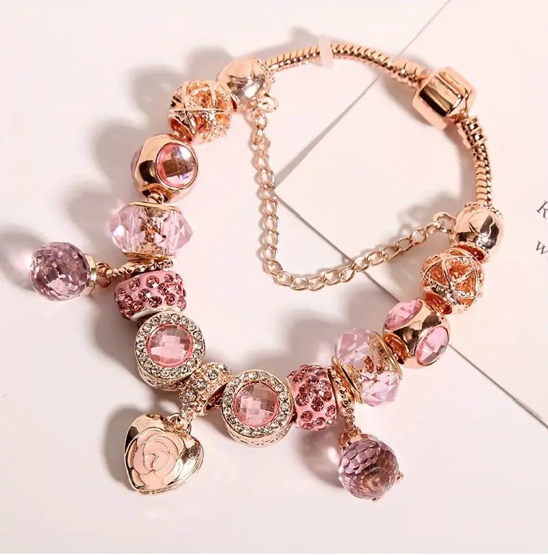 Armbänder & -reifen: Roségoldenes Armband mit Charms – Neu und originalverpackt aus Glattbrugg von majuska01 1