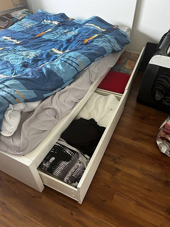 Betten: Ikea bett weiss – Gebraucht aus Arbon von nathalie.18 1