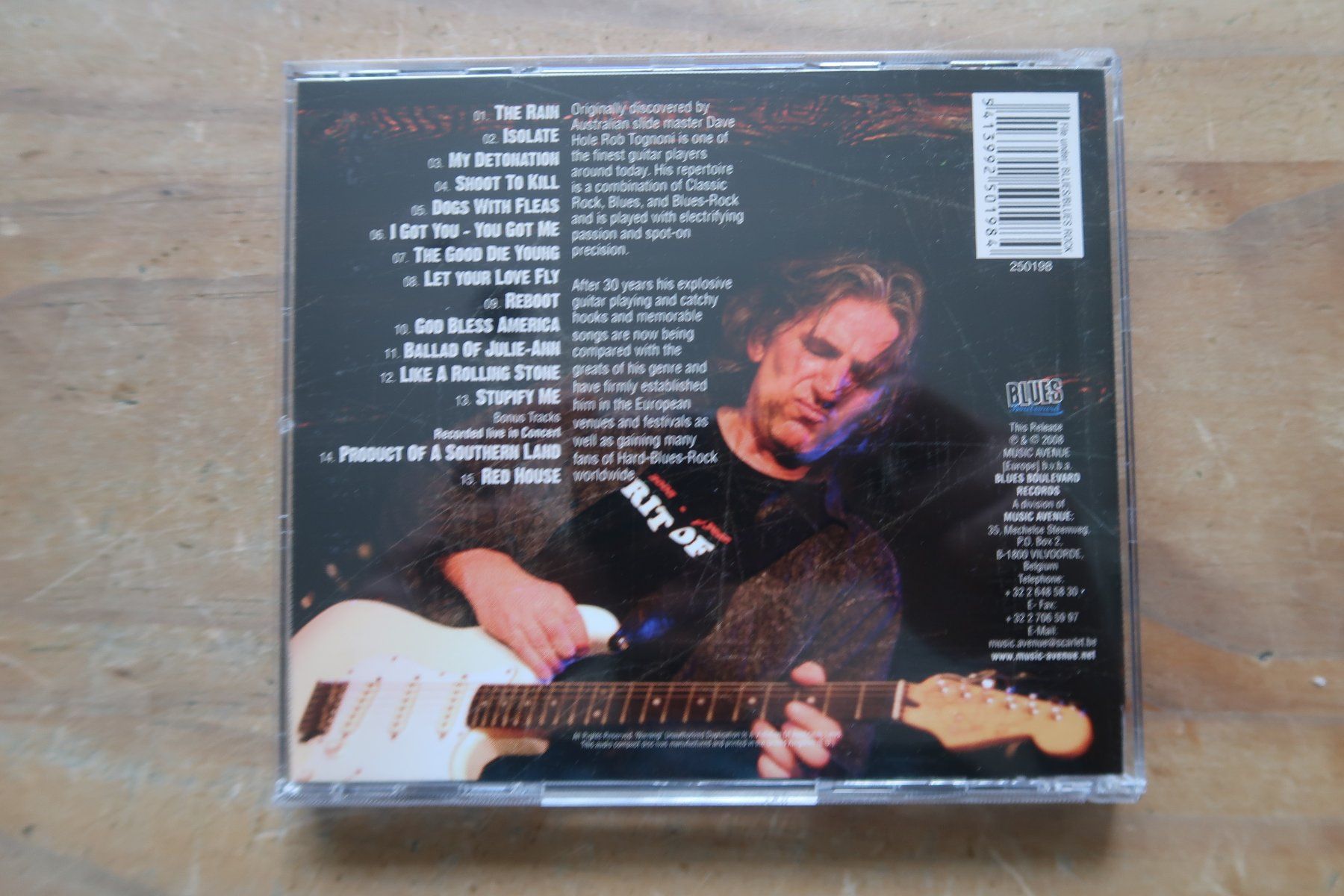 CD: ROB TOGNONI - CAPITAL WAH - CD – Usato da Basel venduto da Patiscat 1