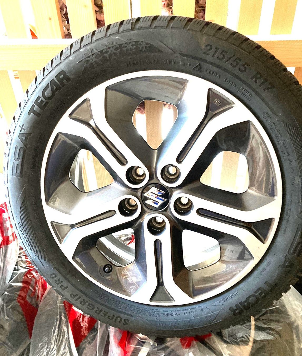 Suzuki Pneumatici & Ruote complete: 4 Winterräder zu Suzuki Vitara – Nuovo (secondo la descrizione) da Wolfhausen venduto da signat 2