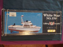 Maquette Billing Boats 1:15 White Star No 570 Très Bon état
