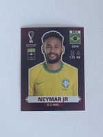 Neymar Jr. Panini WM 2022 Qatar Sticker - extrem Selten!