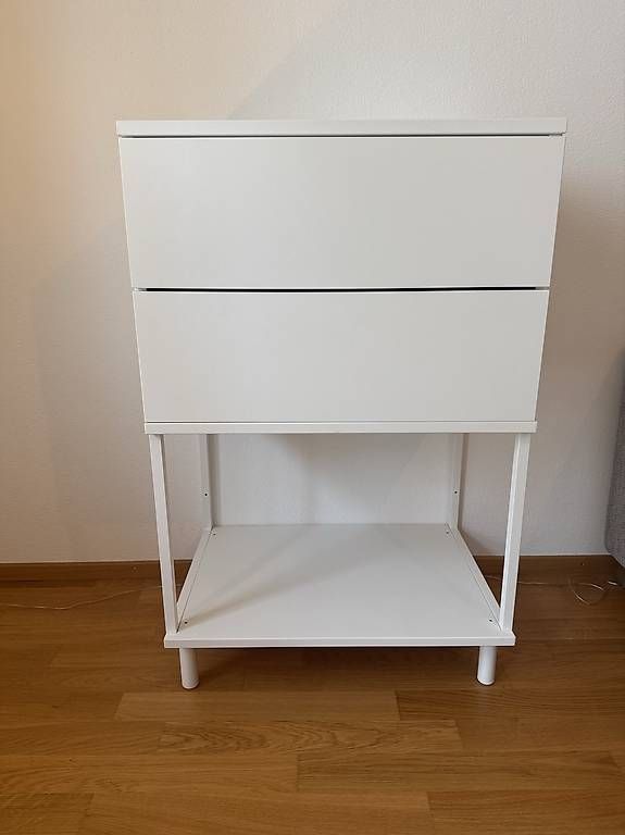 Cassettiere: IKEA PLATSA Kommode mit 2 Schubladen, weiss – Usato da Zürich venduto da mic_h67t