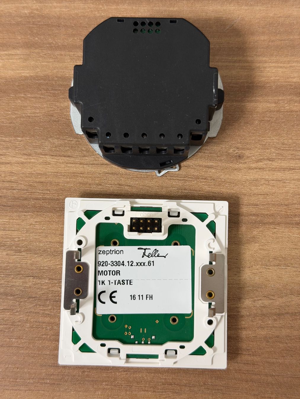 Zeptrion Interruttori: Feller Zeptrion Motor 1K mit Abdeckset – Usato da Riehen venduto da Nyenhuis 1