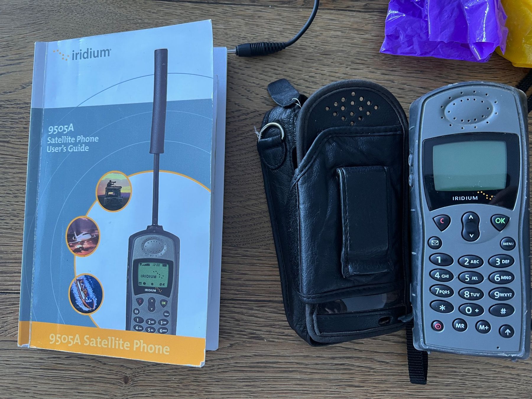 Telefoni: Iridium 9505A Satellitentelefon Set mit Zubehoer – Usato da Sagogn venduto da Jackaroo1 1