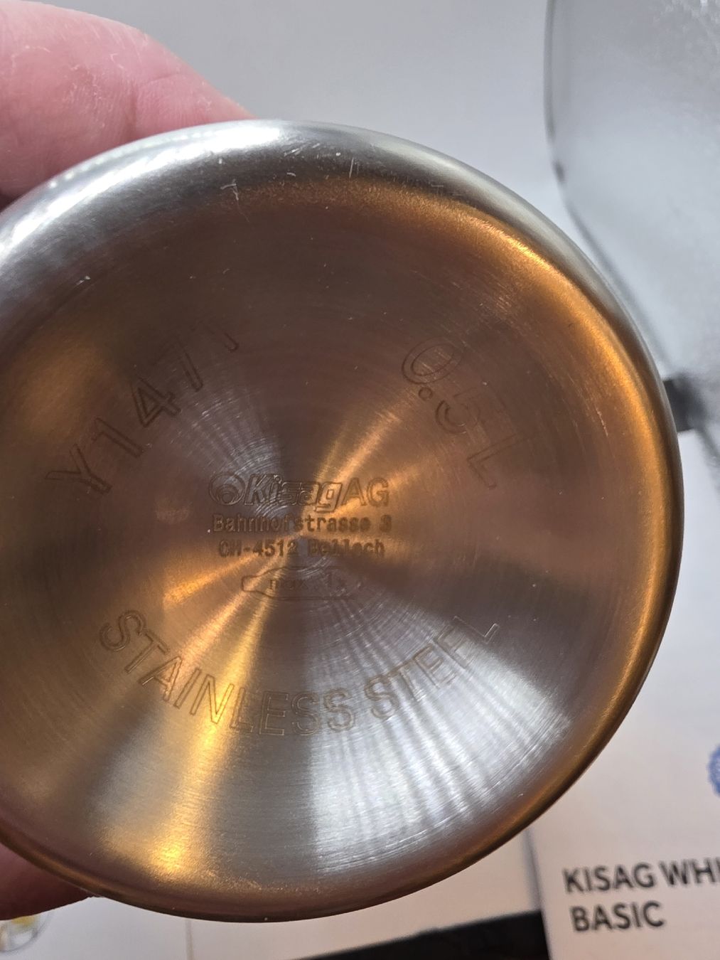 Kisag Elettrodomestici da cucina: Kisag Rahmbläser Basic 0.5L, neu in OVP  – Nuovo e nell'imballaggio originale da Arbon venduto da MadameLuLa9320 4