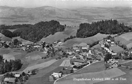 Fliegeraufnahme Goldiwil ob Thun