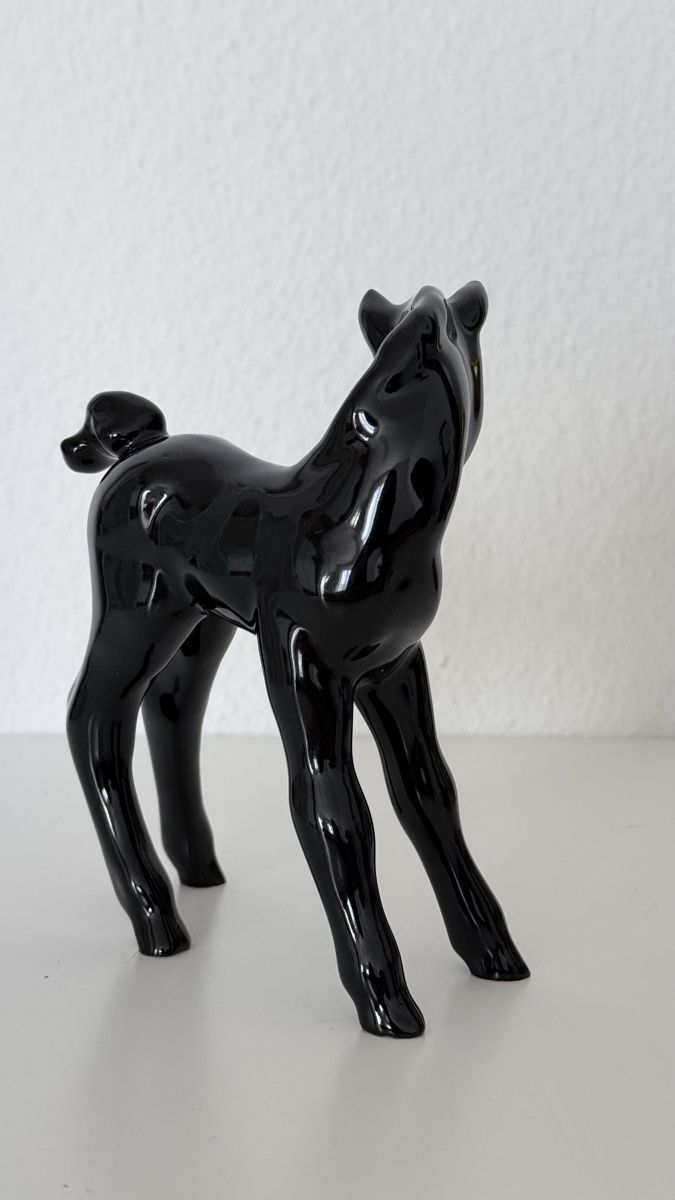 Statuette: Vintage-Statuette eines Fohlens – Usato da Delemont venduto da ann_ftj8 4