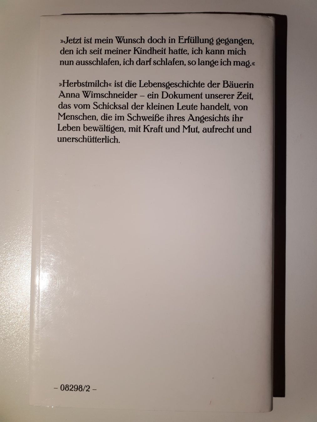 Libri: Herbstmilch-Lebenserinnerung einer Bäuerin – Usato da Dietikon venduto da Buchantiqdietikon 1