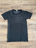 Odlo Kurzarm Unterzieh Shirt schwarz/grau - Grösse S
