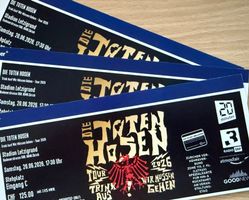 2x Stehplatz, Tote Hosen Konzert, 20.6.26