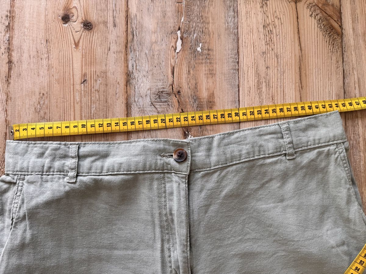 H&M Hosen: Khakifarbene Leinenhose, Gr L – Gebraucht aus Egg b. Zürich von Kompass03 2