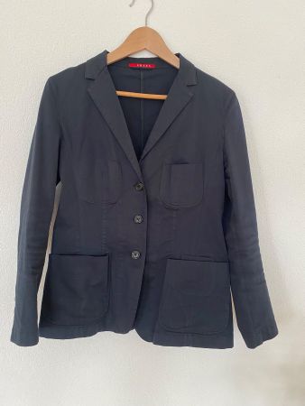 PRADA DAMEN JACKE SCHWARZ