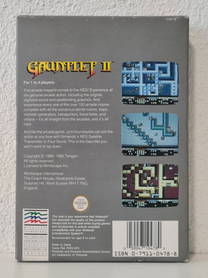 Nintendo Spiele: GAUNTLET II - CIB / Pal B Nintendo NES – Gebraucht aus Dübendorf von digital_bath 2