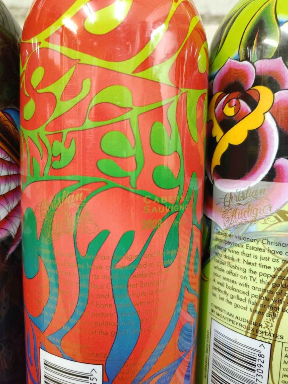Vino: 3x 2008 Christian Audigier Dekorationswein – Nuovo (secondo la descrizione) da Münchenstein venduto da wusmarino 2