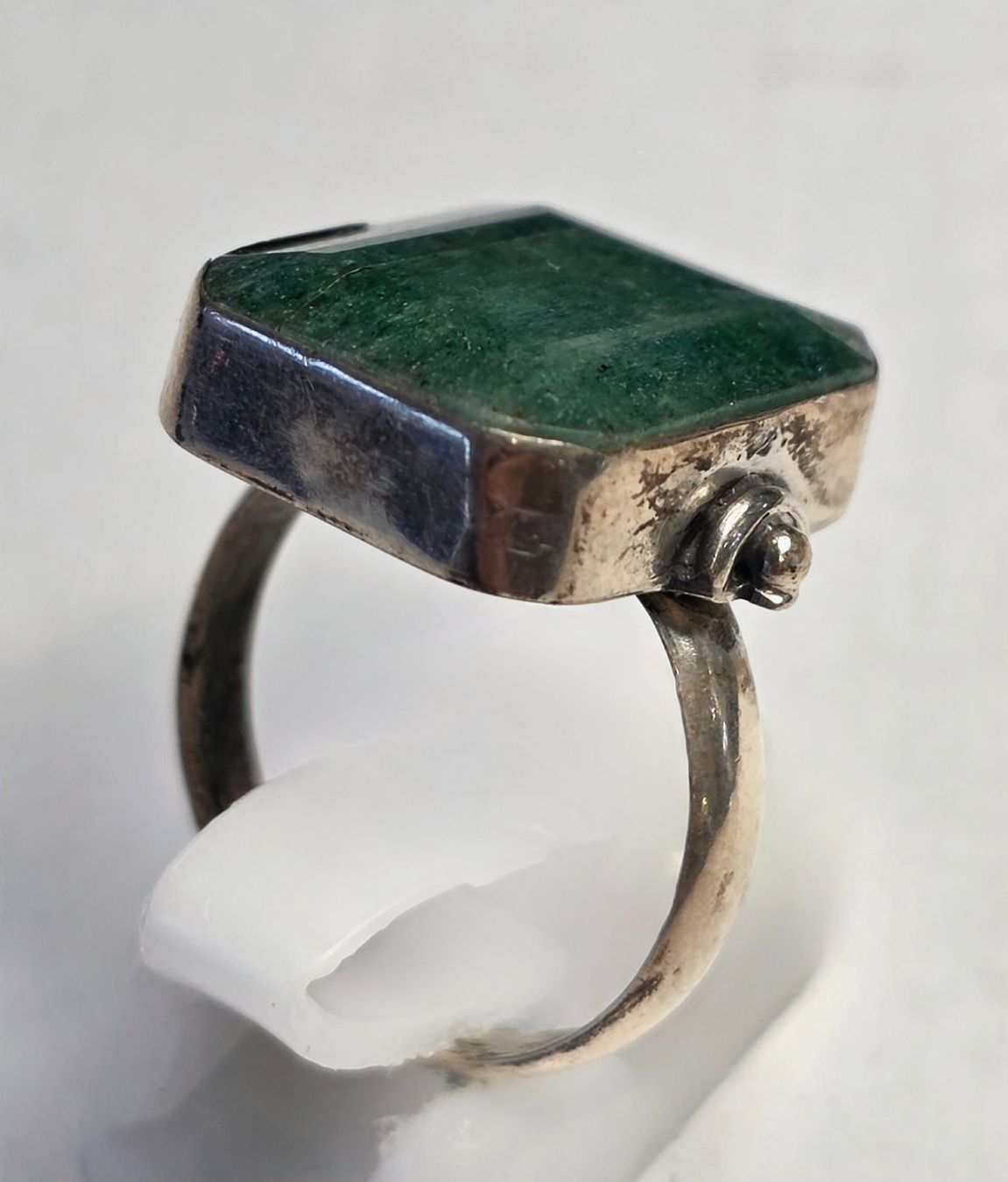 Ringe: Smaragd Fingerring Silber – Neu (gemäss Beschreibung) aus Zürich von Benedikt21 4