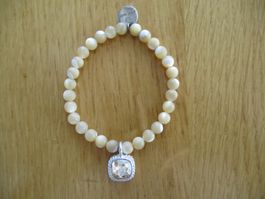 Schönes Armband hellbraun von Pink Sand