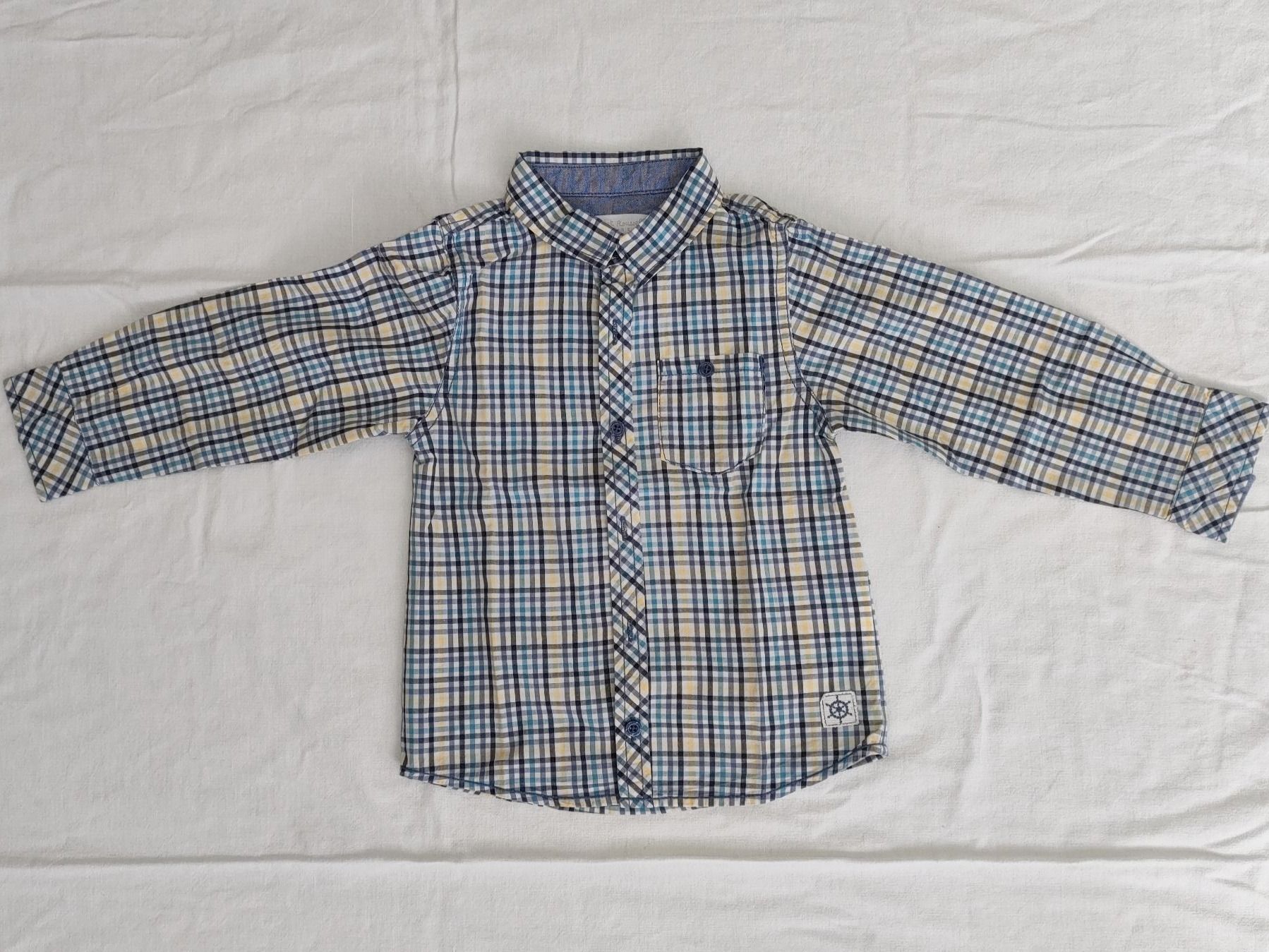 Hemden, Tops & T-Shirts: Hemd neuwertig "Cadet Rousselle" Gr. 92/104 – Neu (gemäss Beschreibung) aus Speicher von Indigoblau_3