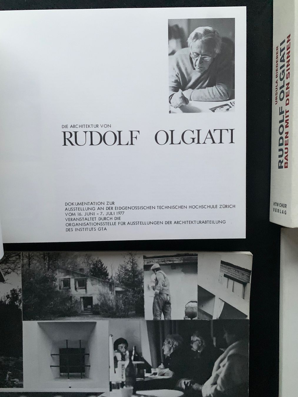 Rudolf Olgiati: Bauen mit den Sinnen by Ursula Riederer