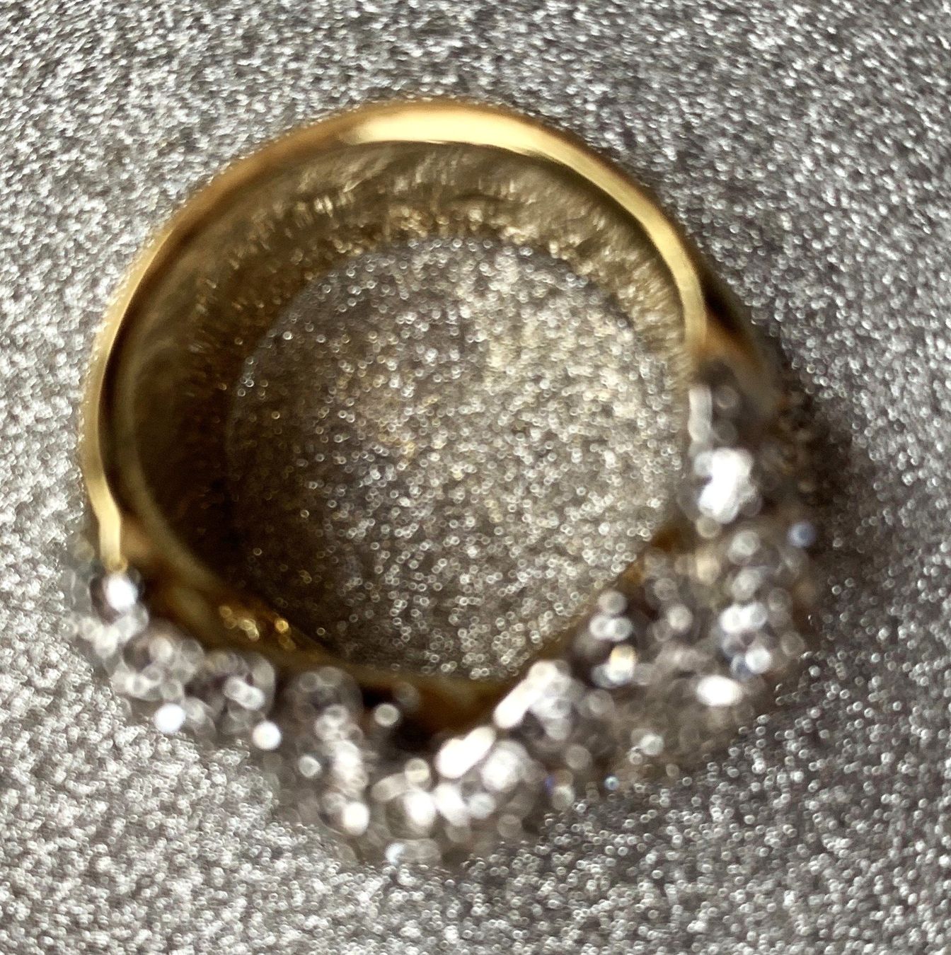 Ringe: ✨✨ ** Statement-Ring Zirkonia/vergoldet ** – Gebraucht aus Starrkirch-Wil von Evelyne222 2